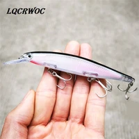 new hot minnow fishing lure 12 5cm 13g lifelike fish swing hard bait high quality noise japan fishing tackle deep diving lures
