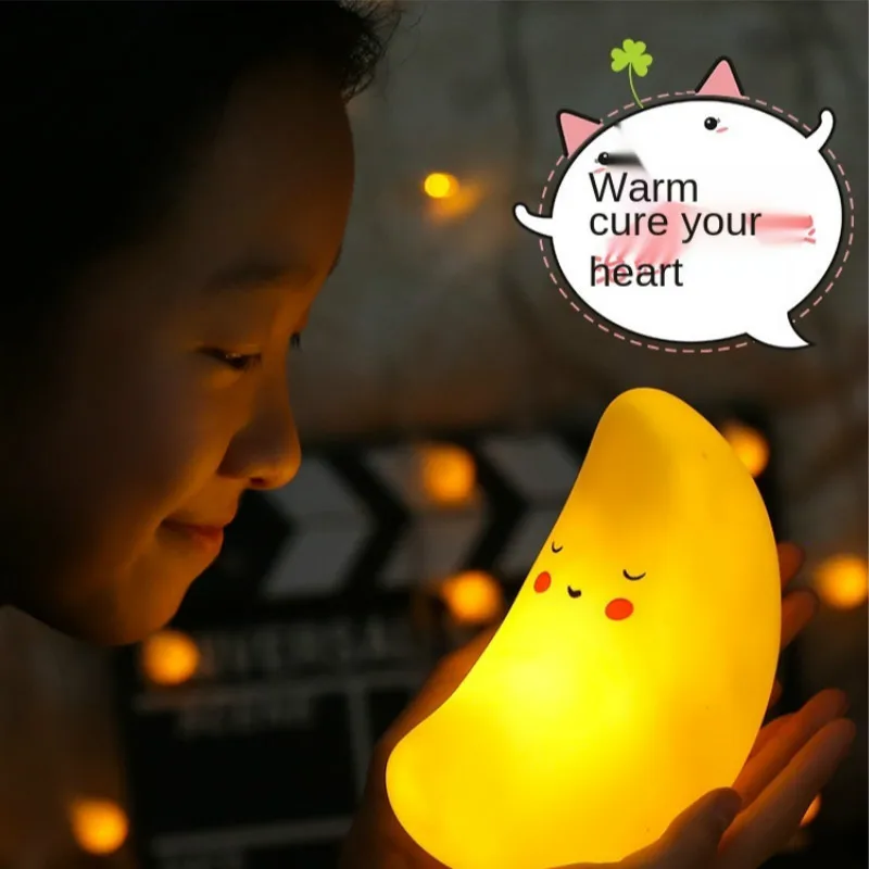 Светодиодный ночсветильник в виде Луны и единорога креативная прикроватная