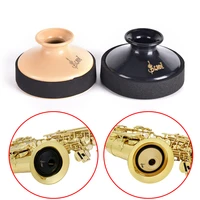 1pc sax woodwind instrument accessories alto saxophone mute abs sax mute silencer for alto saxophone