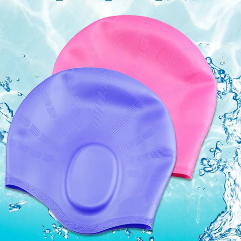 2020 Взрослые плавательные шапки для мужчин и женщин водонепроницаемая шапочка