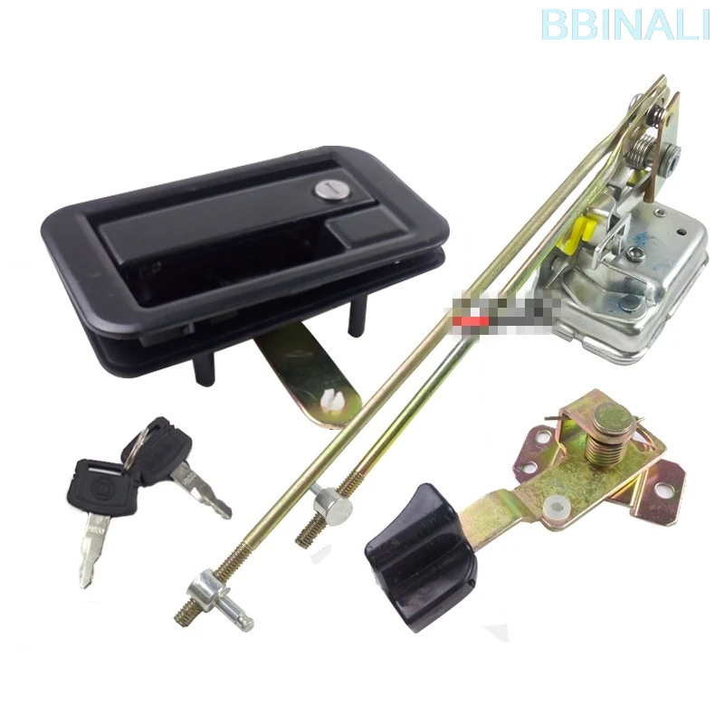 Для SANY SY 215 225 235 285-9 8S замок двери кабины в сборе внутренняя и внешняя ручка