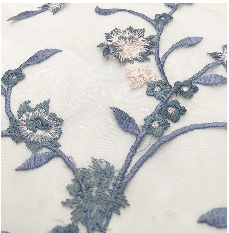

High Quality Tulle Embroidery Wedding Dress Lace fabric