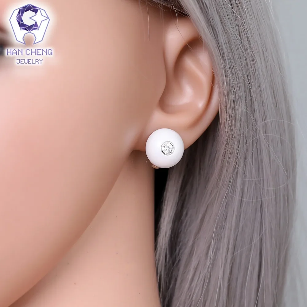 HanCheng новинка модные роскошные позолоченные серебряные циркониевые драгоценные