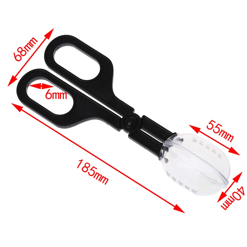 

Reptile Terrarium Lizards Plastic Tongs Tweezers Pet Raising Feeding Tool Clip