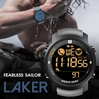 north edge laker heart rate 3d sleep monitoring step counting fitness tracker android ios pedometer smartwatch accessories