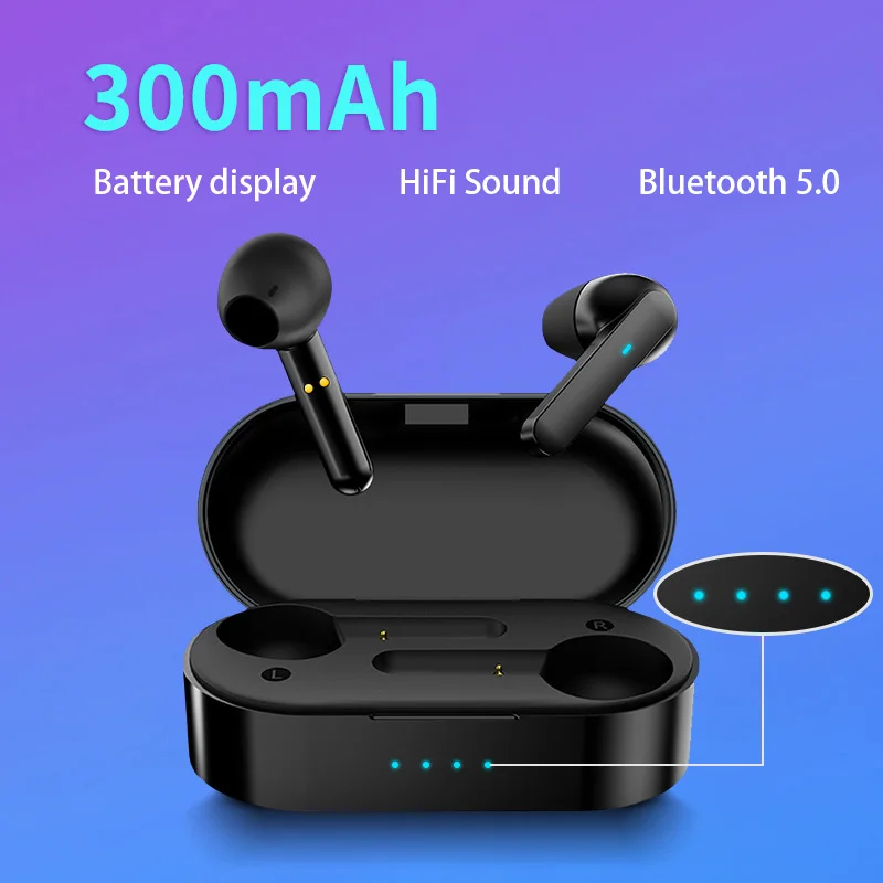 Беспроводные наушники T10 Bluetooth 5 0 TWS Hi-Fi мини-наушники-вкладыши Спортивная