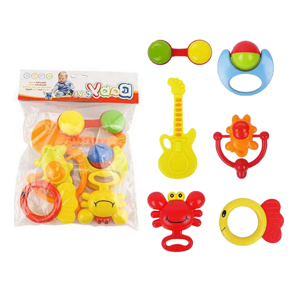 

Newborn Crib Baby Toys Soft Hand Rattles Bed Educational Toy Household Children Learning Ornament for Infant Toddlers