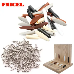 100 шт.компл. косой отверстие локатор направитель сверла набор отверстие джиг комплект фиксаторы уход за кожей лица маска Вилки шапки + винты для ручной инструмент для дерева аксессуары