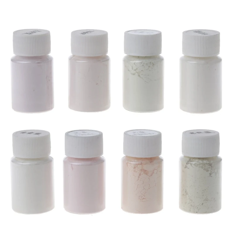 

8 Color Sunlight Reactive Pigment Kit UV Color Change Pigment Powder Exposed to Sunlight or UV Light Colorant Art Crafts