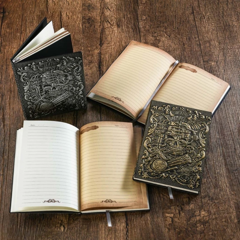 

A5 тисненый скетчбук в твердой обложке, дорожный блокнот, канцелярские товары, блокнот, многоцелевой альбом для скрапбукинга для украшения р...