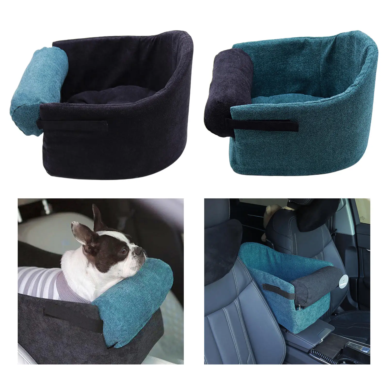 

Pet Car Booster Seat on Car Armrest Small Medium Dogs Cats Travel Carrier Carry Cage Puppy Dog Car Seat Basket Accessories
