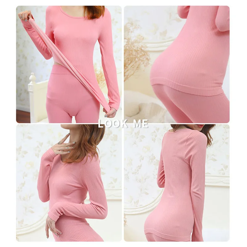 Women's Thermal Underwear Long Johns Thermo Lingerie Pajamas Female Winter  Inner Wear For Women Thermal T-shirt - купить по выгодной цене | AliExpress