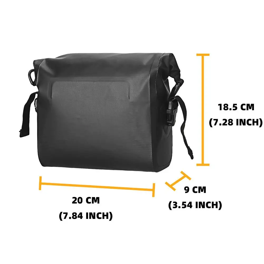 

Bike Front Tube Bag Waterproof Bicycle Handlebar Basket Pack Cycling Front Frame Pannier Riding Accessories Waterproof Bags