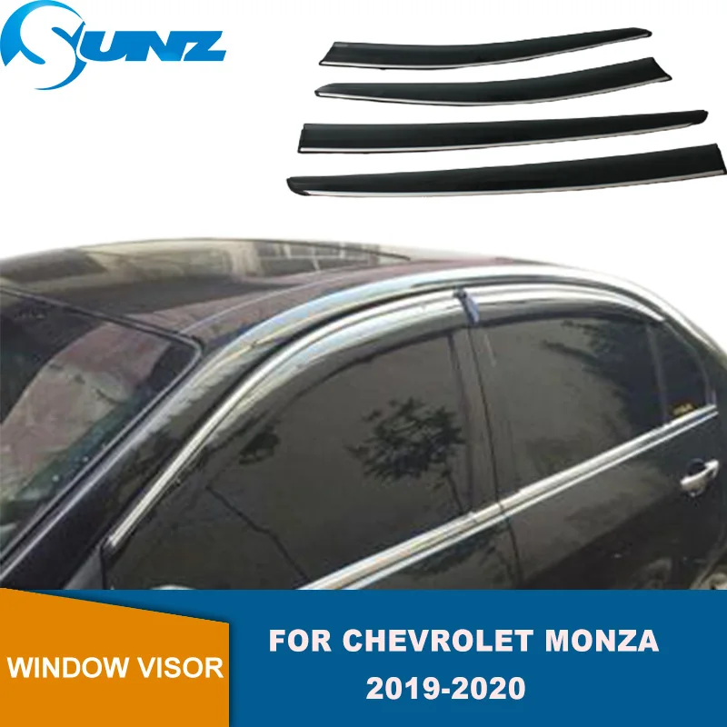 

Side Window Deflector For Chevrolet Monza 2019 2020 Smoke Window Visor Weather Shield SUNZ