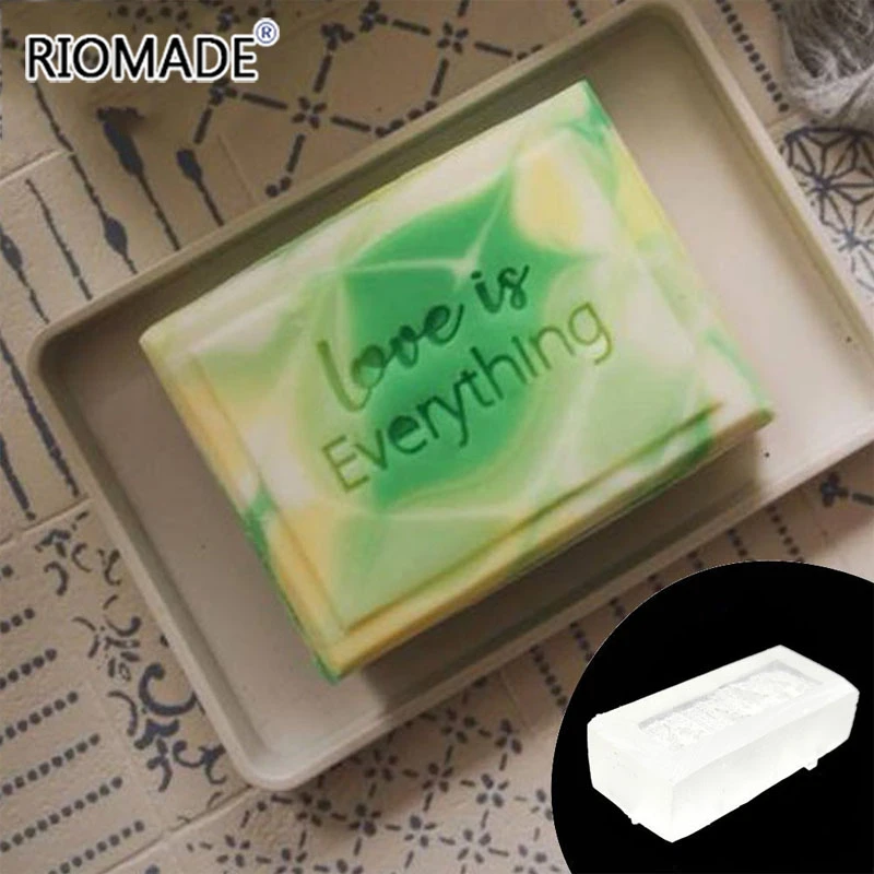 Штамп для мыла ручной работы Love Is All прозрачные материалы изготовления