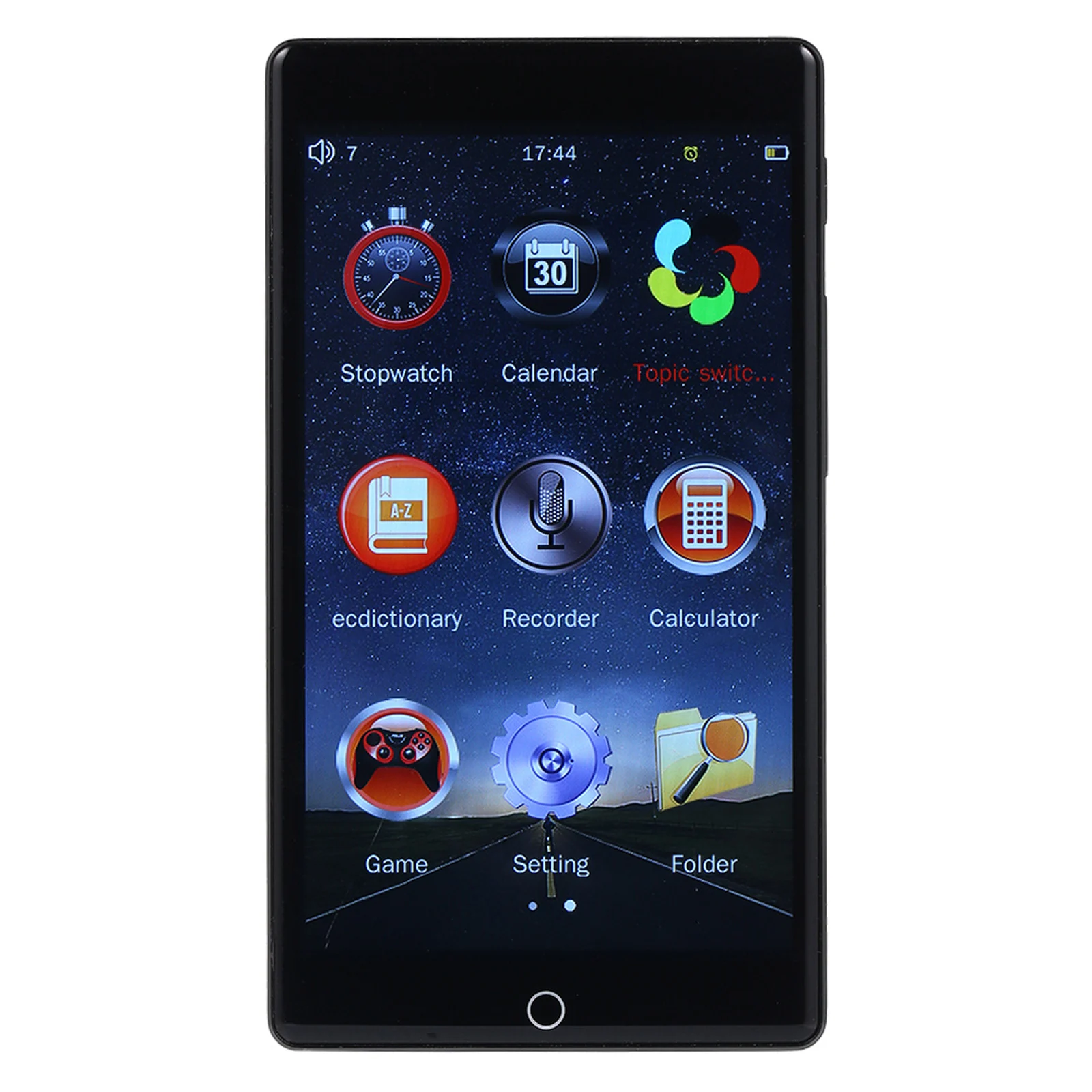 RUIZU H1 8GB MP3 Player Full Touch Screen BT5.0 Portable Digital Music FM Radio Receiver Recording with Mic Headphones | Электроника