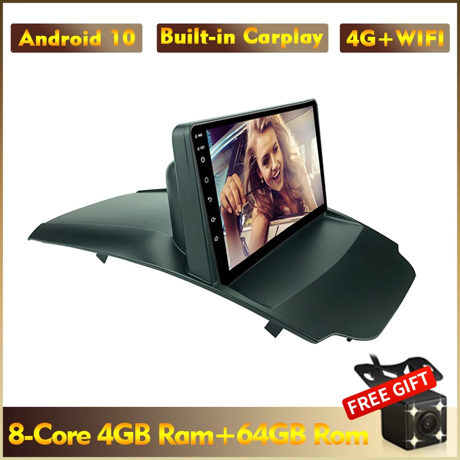 Car Multimedia Player Android 10 Octa Core 4G Lte Gps For Ford Ecosport 2018 2019 Navigation Stereo Radio Head Unit Big Screen | Автомобили