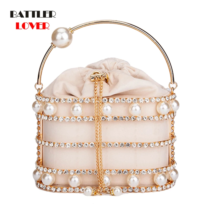 

Hollow Out Diamonds Evening Clutch Bag For Women 2021 Metal Shiny Rhinestone Clutch Wedding Purses Bride Designer Handbag Luxury