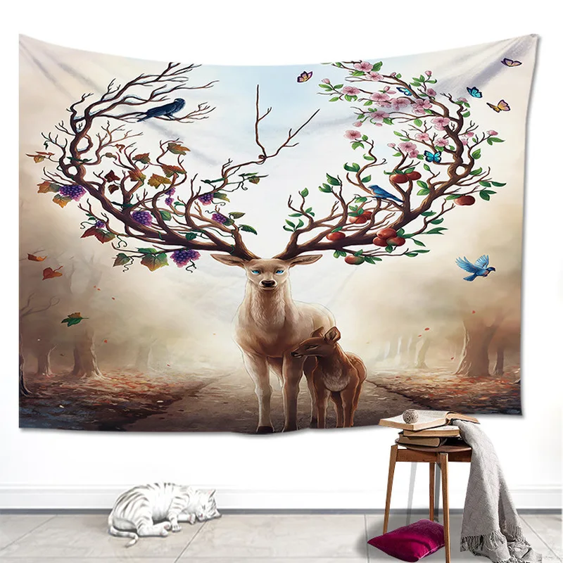 Гобеленовая настенная кровать пляжное полотенце скатерть коврик для йоги