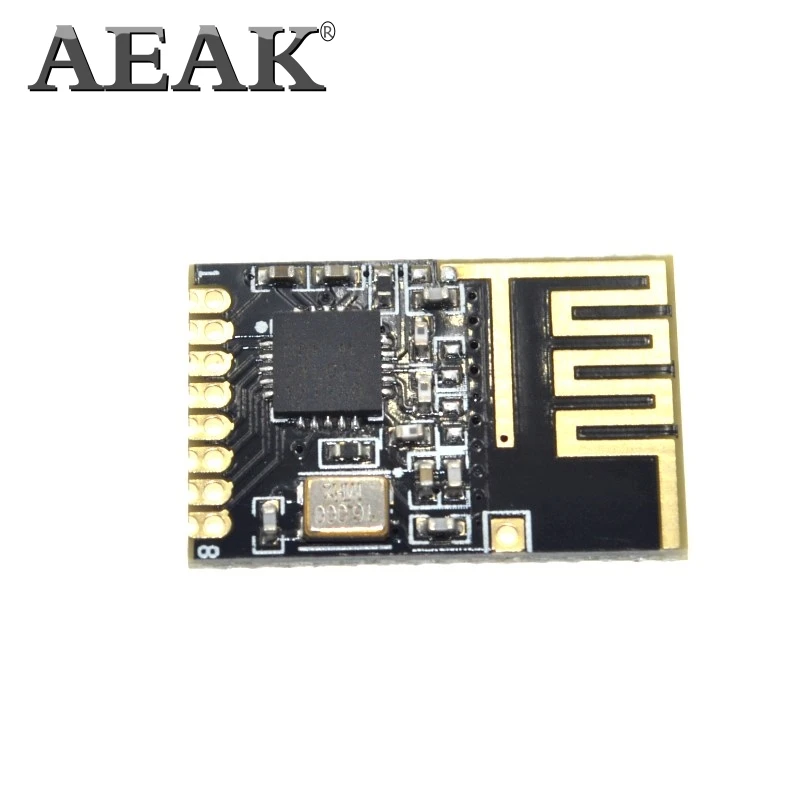 Комплект компонентов AEAK NRF24l01 + беспроводной модуль 2 4 ГГц улучшенная версия