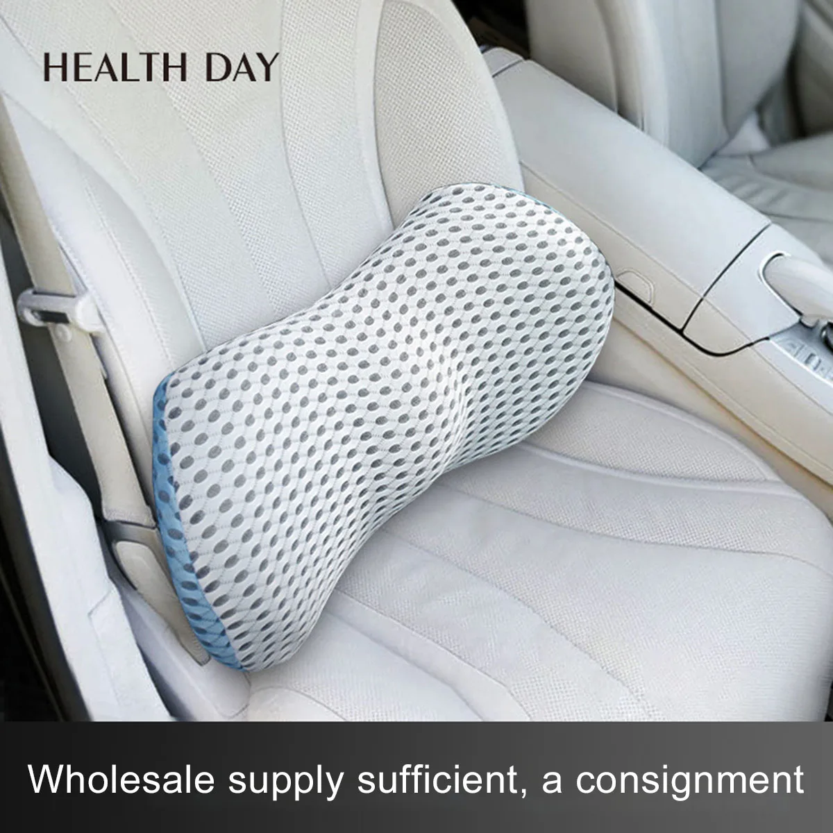 Memory Foam Pillow Lumbar Support Car Seat Waist Cushion Protect Spine Vertebral Low Back Bed Sleeping | Дом и сад