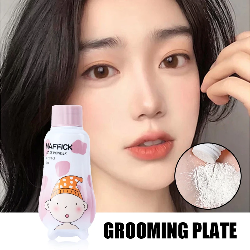 

Baby Bottle Loose Powder Brightening Oil Control Concealing Refreshing Long Lasting Makeup Setting Powder Face Makeup Cosmetic