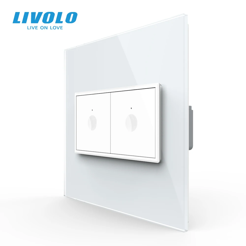 Livolo A8 AU стандартный сенсорный выключатель с двумя стенками 2 сторонний пульт