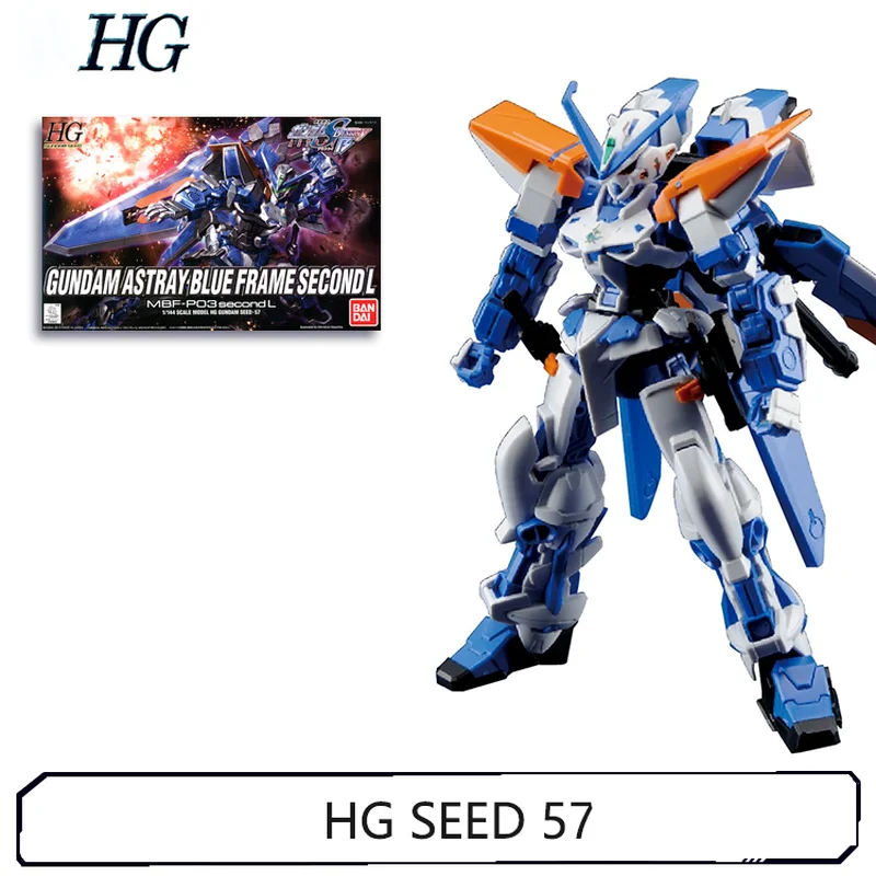 

Оригинальные 55601 HG семена, 57 1/144 синие семена, MSV, Страстные технические синие сборные модели игрушек Gundam