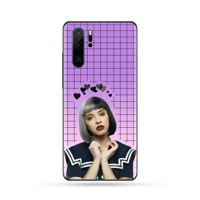 Melanie martinez USA singer TPU черный чехол для телефона корпус Huawei Honor 7C 7A 8X 8A 9 10 10i Lite 20 NOVA 3i