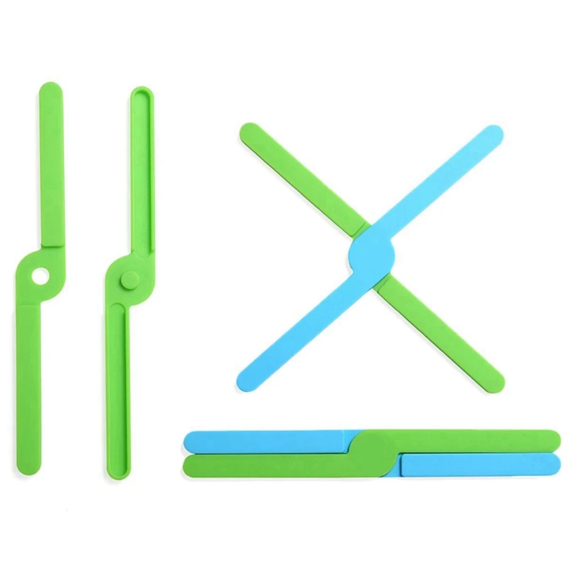 

1 Set 8 Ply Ice Square Tray Ice Square Scoop Trays & 6 Pack Non-Slip Foldable Silicone Trivets,Heat-Resistant