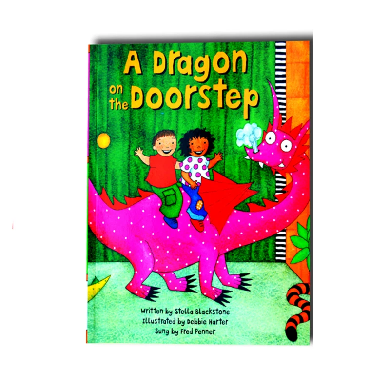 

English Picture Books for Kids A Dragon on The Doorstep English Books for Kids Montesori Educational Classroom Reading Book