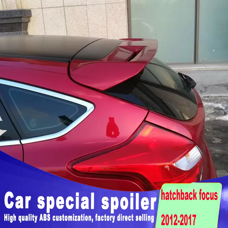 Новый дизайн Стабильный Большой спойлер для ford focus hatchback 2012 2013 2014 2015 2016 2017 праймер