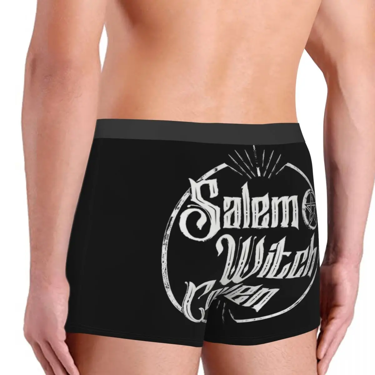 Мужские трусы черные мягкие мужские с черепом большие размеры | Мужская одежда