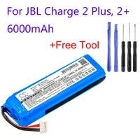 cameron sino gsp1029102 mlp912995 2p battery for jbl charge 2 plus charge 2 cs jmd210sl 6000mah replacement speaker battery