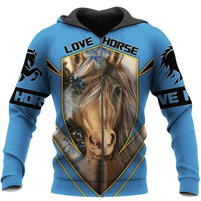 

PLstar Cosmos 3DPrint Newest Animal Horse Art Unique Men/Women Cozy Hrajuku Casual Streetwear Hoodies/Zip/Sweatshirt Style-12