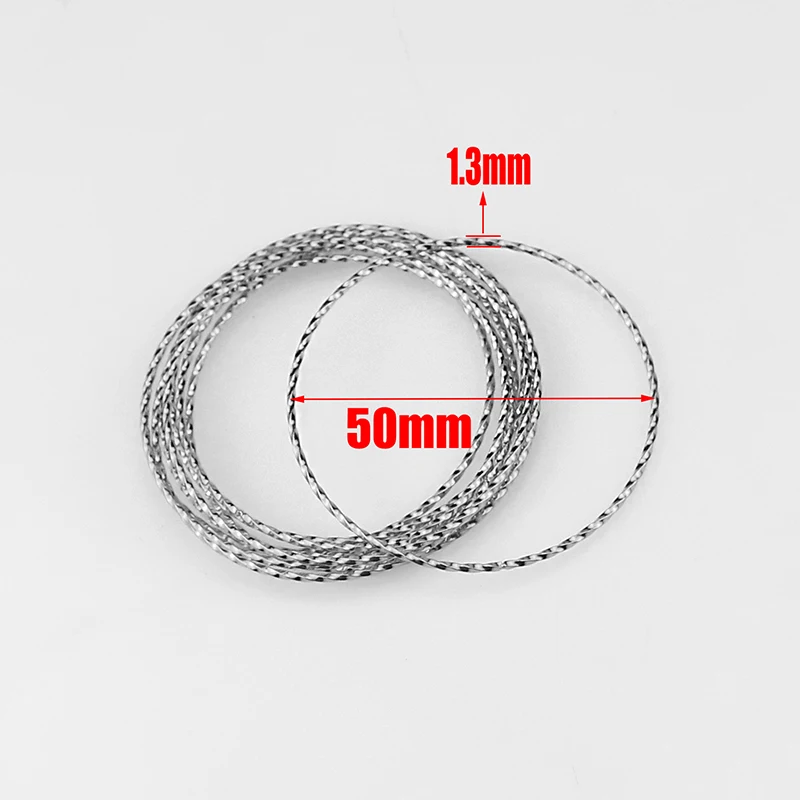Steel 50mm 10 шт. Нержавеющая сталь соединительные кольца с покрытием из настоящего золота витой 30/50 мм замкнутые кольца для Diy серьги модные пряжки Чехол для мобильного телефона в стиле "Bts - Цвет: Steel 50mm