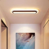 modern led office ceiling lamp rectangular minimalist meeting living room lights aisle corridor supermarket strip lighting light