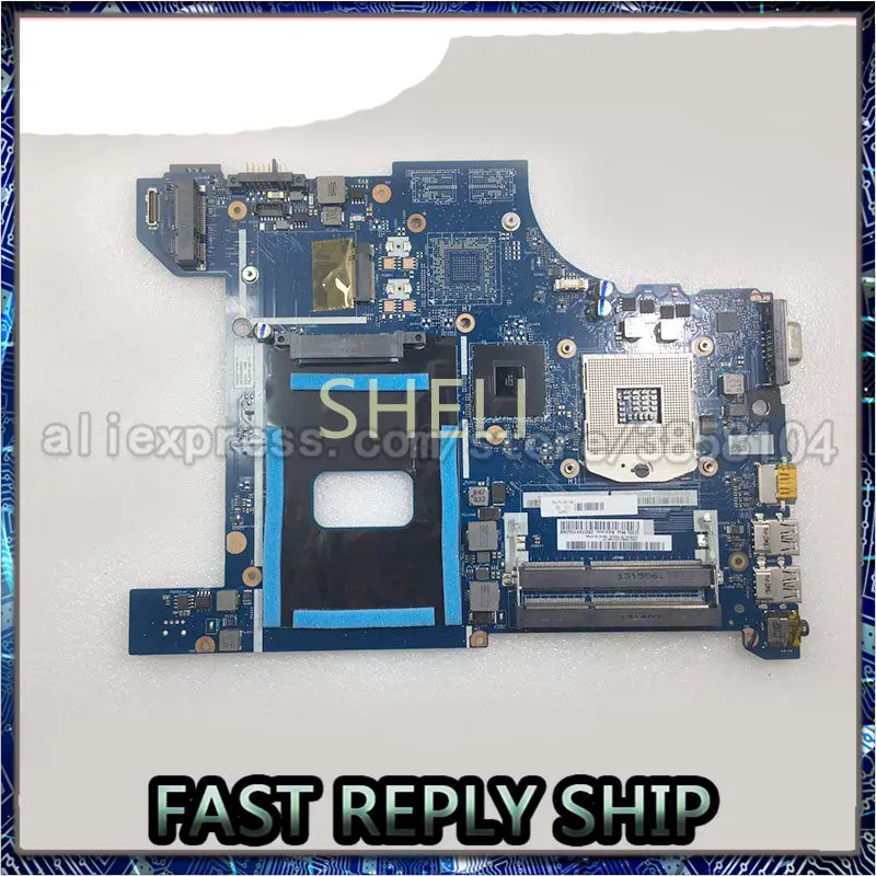 

SHELI For Lenovo Thinkpad Edge E531 Laptop Motherboard VILE2 NM-A044 04Y1300 04Y1299 04Y1298 HM77 GMA HD4000 DDR3