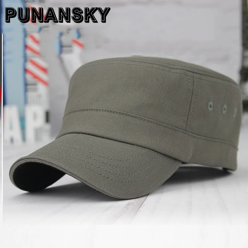 Кепка От Солнца в стиле милитари для мужчин и женщин хлопковая дышащая
