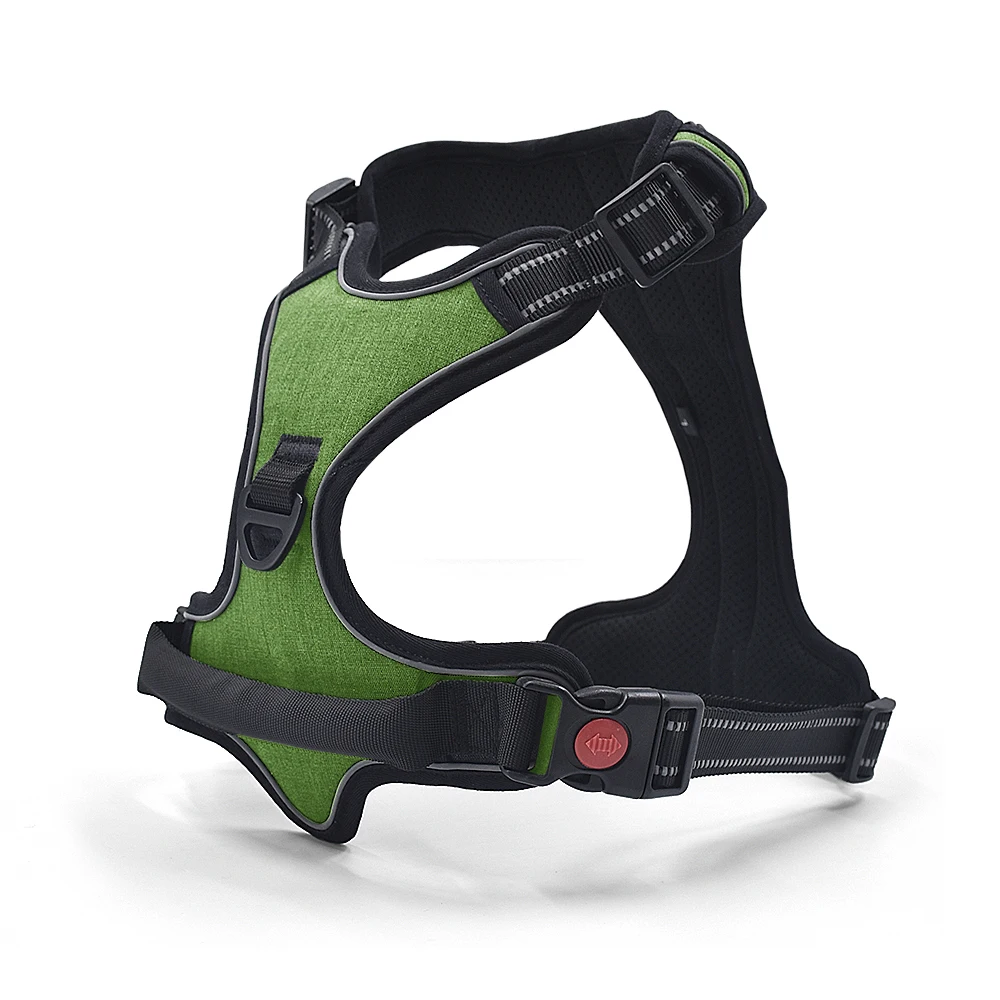 

Регулируемый светоотражающий жилет для домашних животных, воздухопроницаемая шлейка для собак, для прогулок, для маленьких, средних и боль...