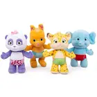 4 шт.лот 25 см игрушки с застежкой Lulu, Bailey Franny Kip Panda Elephant Wallaby Мягкие игрушки Плюшевые животные