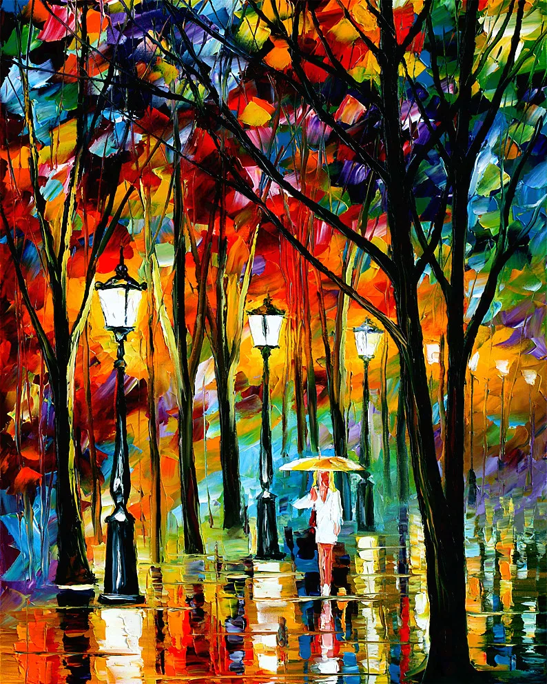 

abstract scenery diy painting paintings by numbers with oil paint paintings by numbers hand paint wall decoration