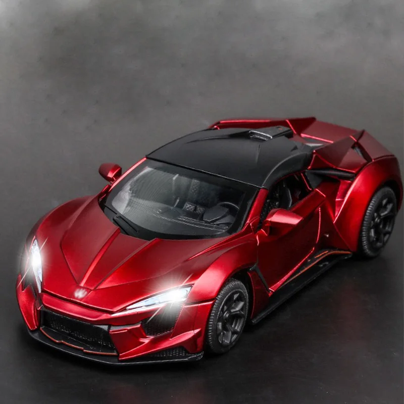 

Simulation 1:32 Metal Movie Lycan Toy Model Car Alloy Die caset Toy Vehichle Sound Light Pull Back Collection Kids Gifts