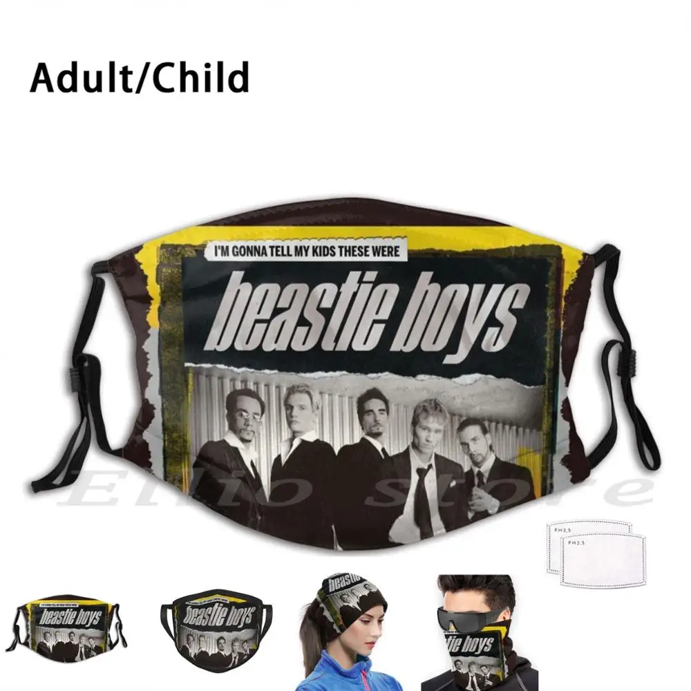 

Backstreeet Boys Mask Print Washable Filter Funny Mouth Backstreet Boys Boys Bsb Sabotage
