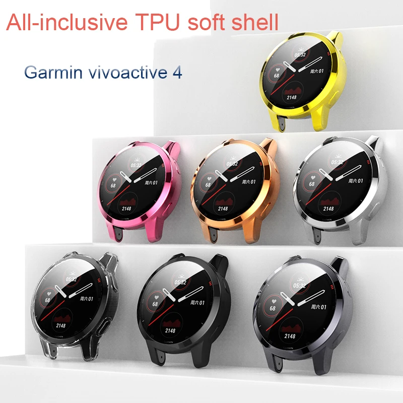 Новый Гальванизированный полноразмерный защитный чехол из ТПУ для Garmin CAME 2 /Vivoactive