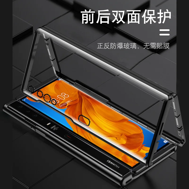 for huawei mate xs case for huawei mate xs 5g case double sided anti falling magneto creative magnetic absorption protective free global shipping