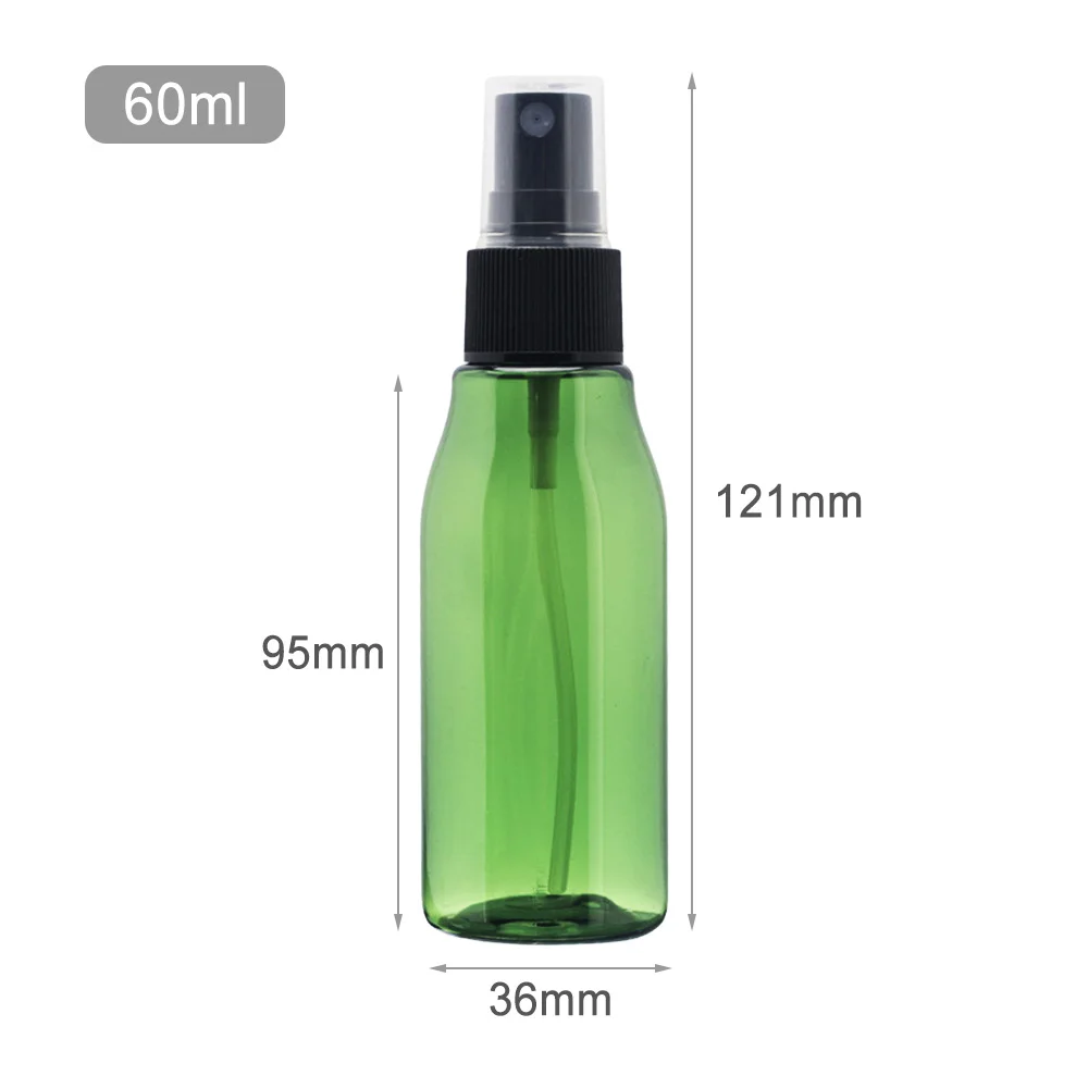 Флаконы-распылители Пластиковые Многоразовые парфюмерный лосьон 5 шт. 60 мл |