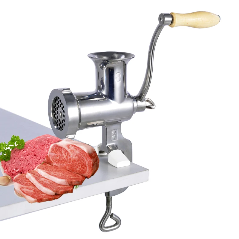 Hand Meat Grinder Home Stainless Steel Stuffing Machine Food Processor Sausage Filling Kitchen Appliances | Бытовая техника