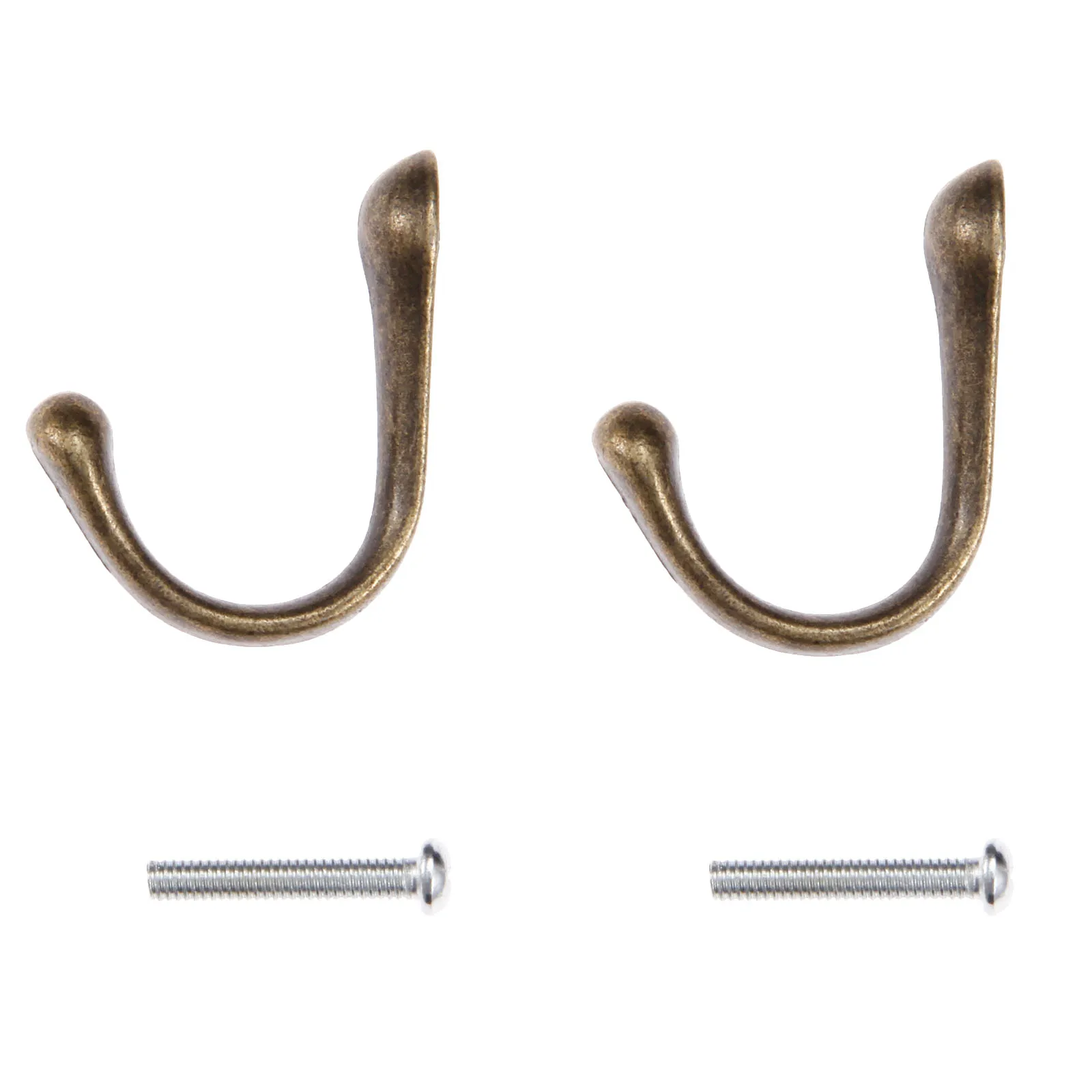 Настенная вешалка из цинкового сплава с крючком 40 х15х23 мм 10 комплектов |