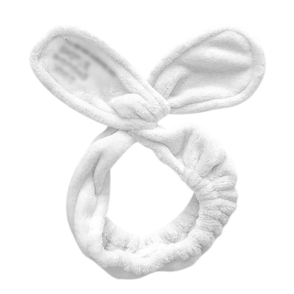 

1pc Hair Hoop Women Headband Lovely Flannelette Bathroom Fashion Rabbit Ears Hairband Wash Make Up